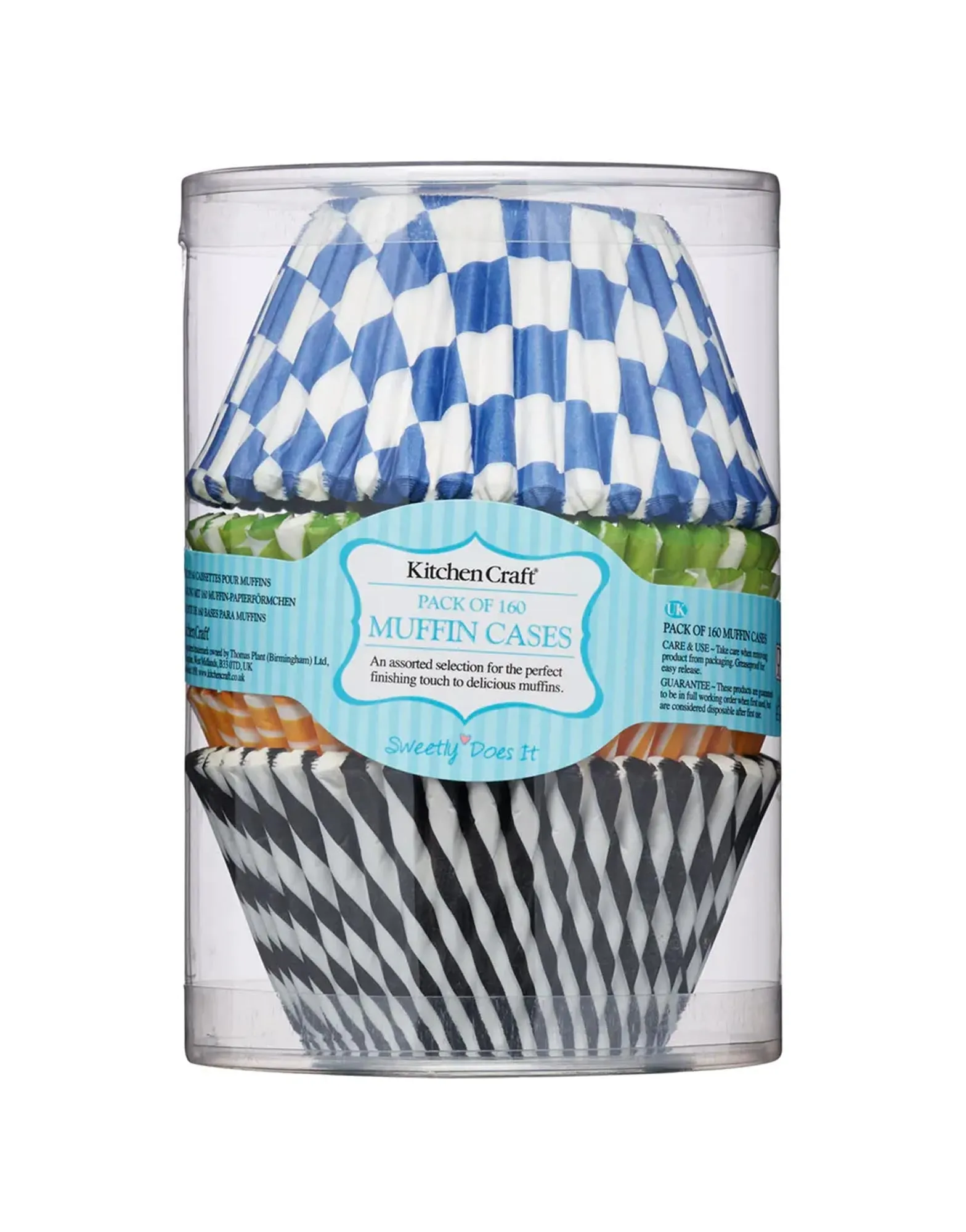 9cm Patterned Paper Muffin Cases 100