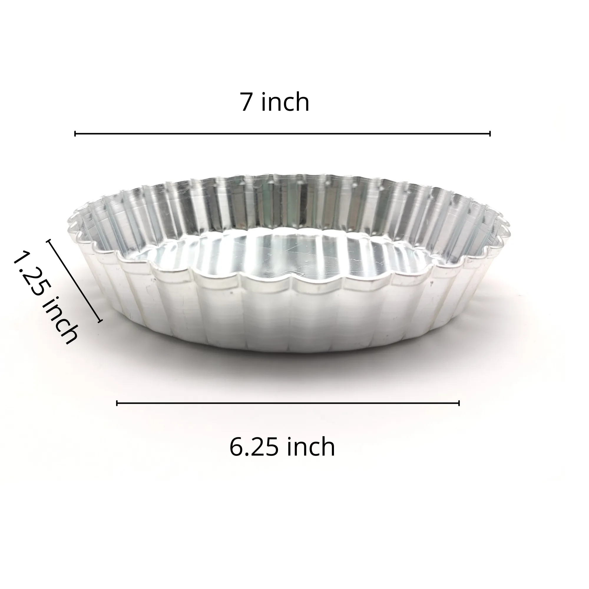 Aluminium Round Pie/Quiche Mould