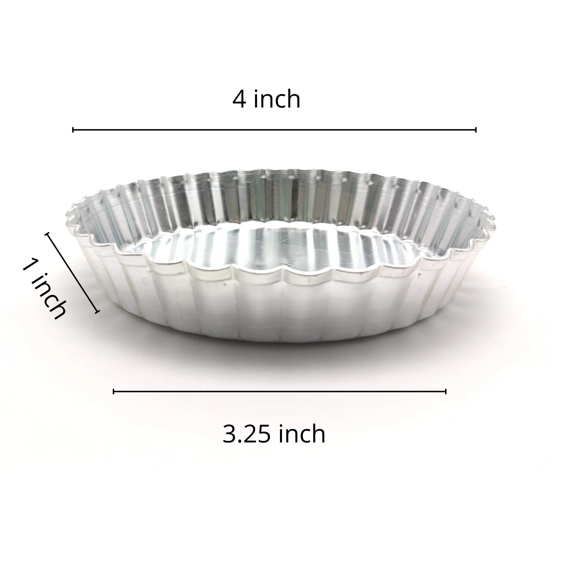 Aluminium Round Pie/Quiche Mould