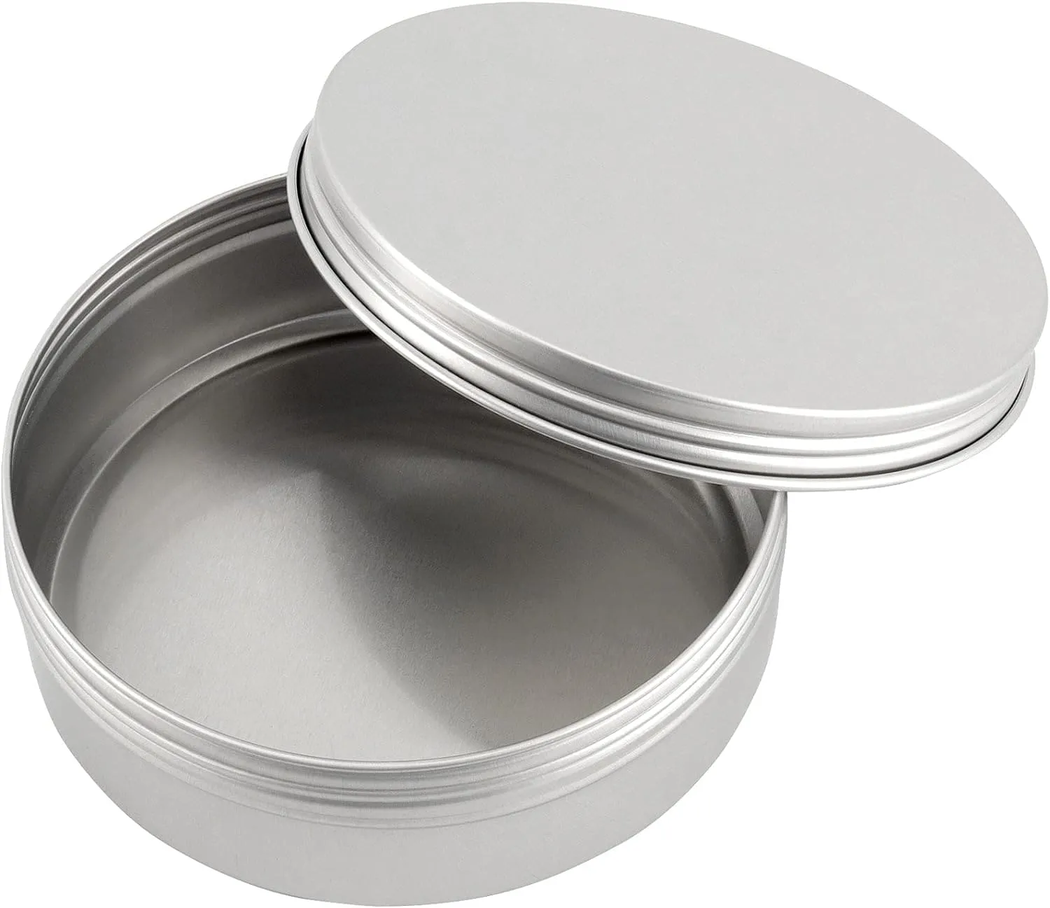 Aluminum Tin Storage Cans 10oz.