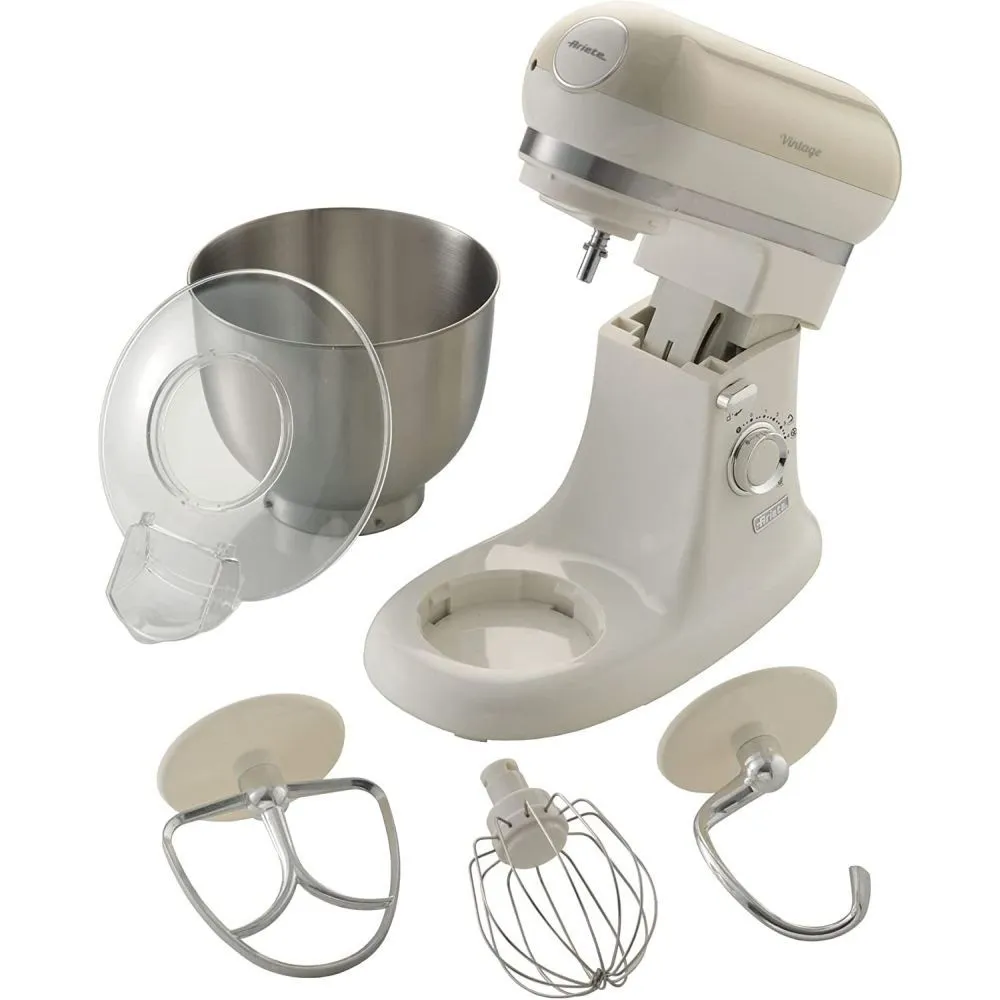 Ariete Vintage Cream 5.5 Litre 1200W Kitchen Mixer