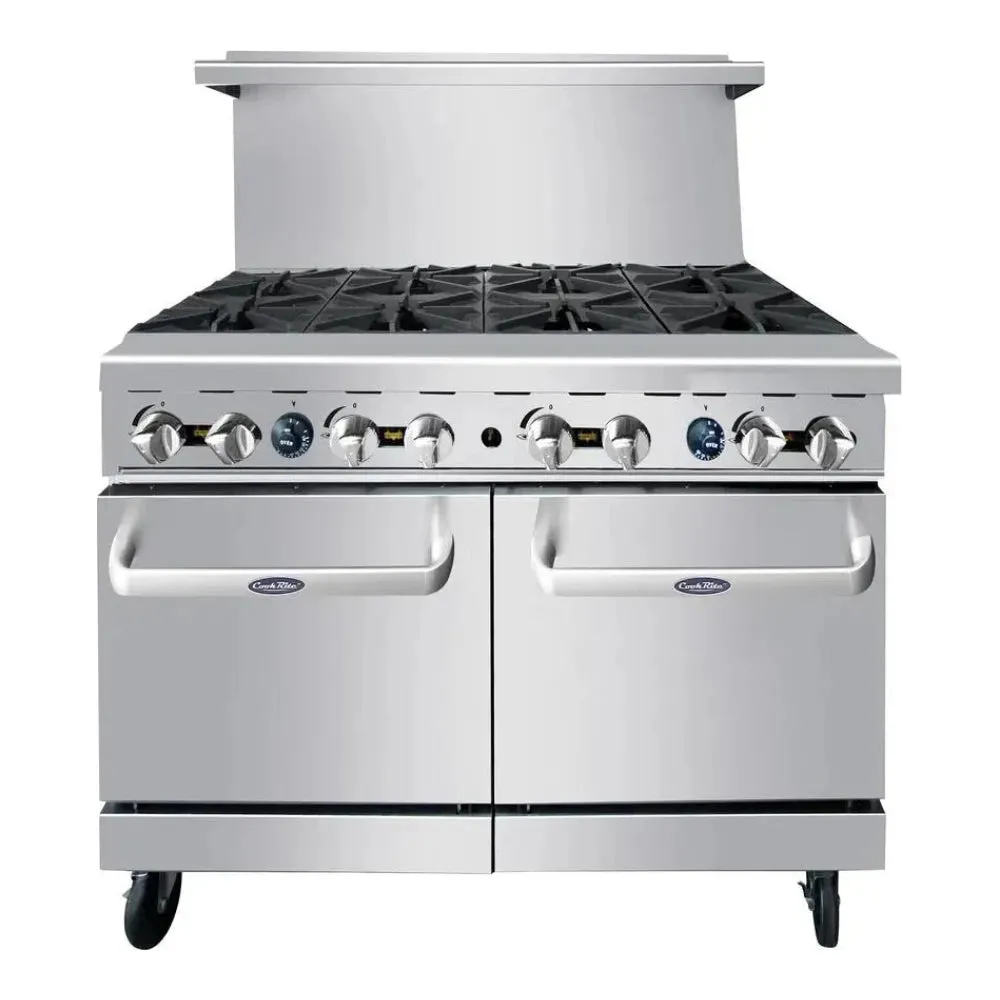 Atosa AGR-8B-LP 48" CookRite Range Liquid Propane Gas, 8 Burners