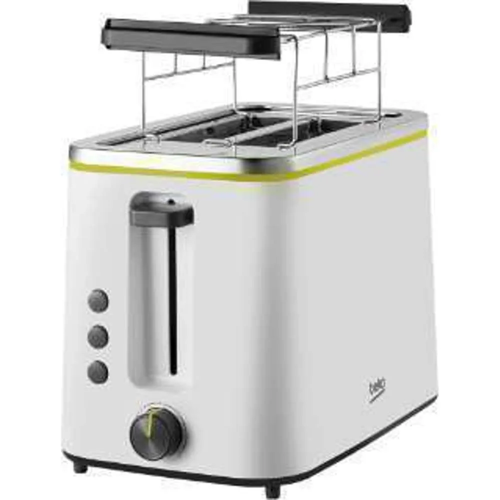 Beko Toaster 2-Slice White 850W