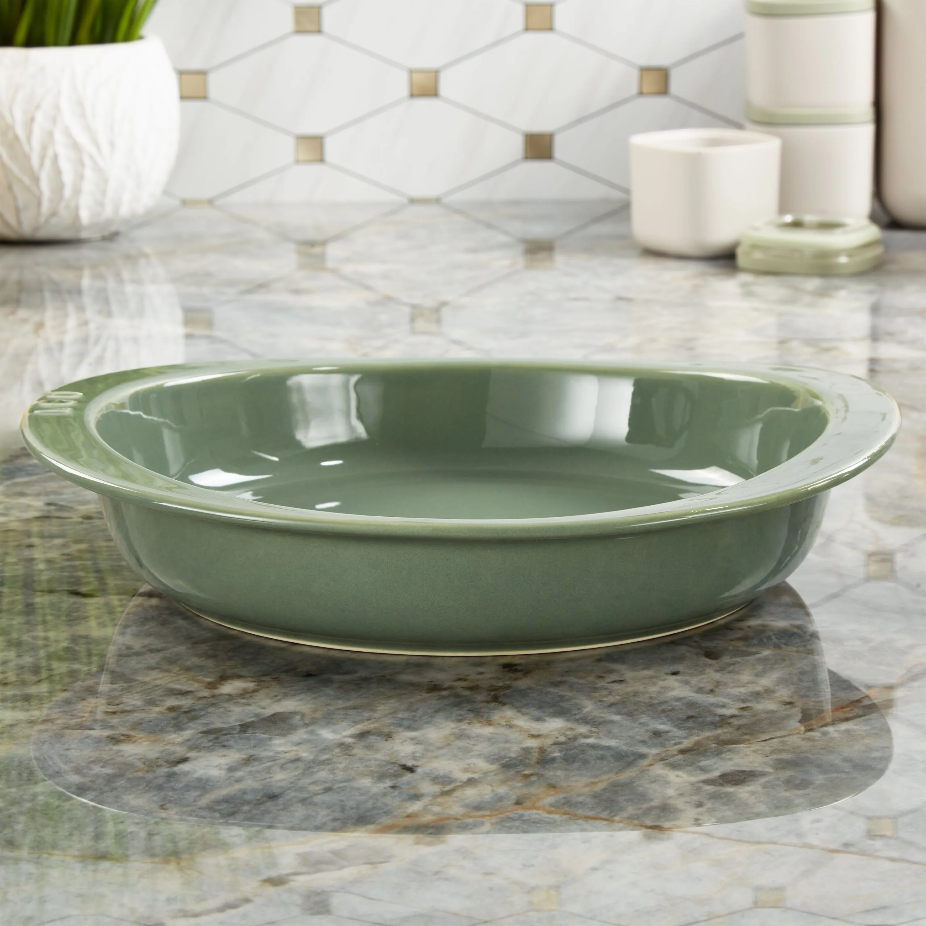 BergHOFF Balance Stone Baking Dish 9.6", 1.27qt., Sage