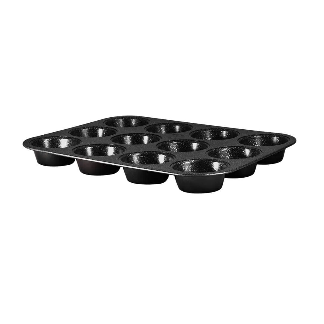 Berlinger Haus 12 Pieces Muffin Pan Black Collection