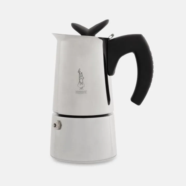 Bialetti Musa 6 Cup Espresso Maker, Stainless Steel