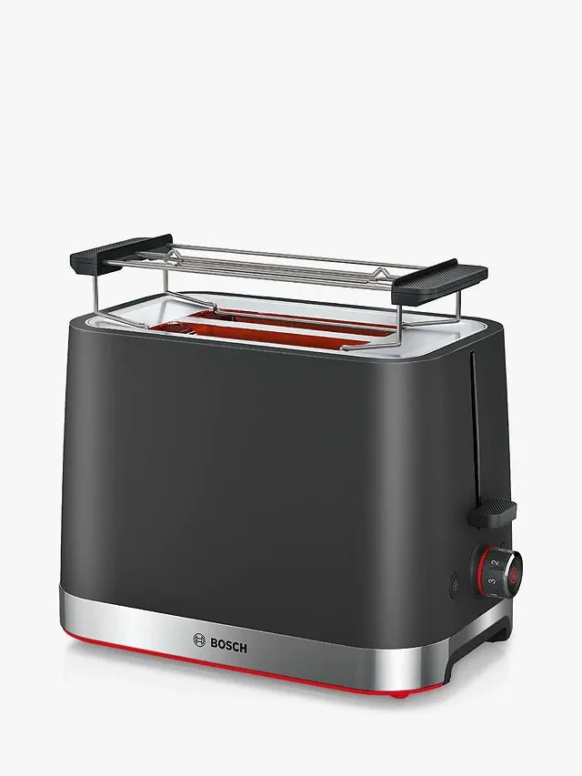 Bosch TAT4M223GB Compact 2-Slice Toaster - Black