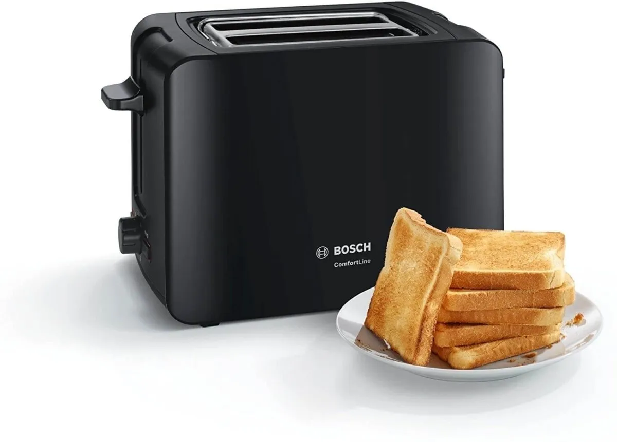 Bosch TAT6A113GB 2 Slice Toaster - Black