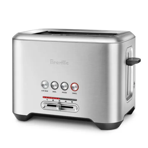 Breville BTA720XL Bit More 2-Slice Toaster, Brushed Stainless Steel