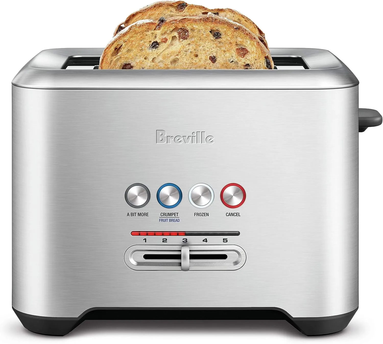 Breville BTA720XL Bit More 2-Slice Toaster, Brushed Stainless Steel