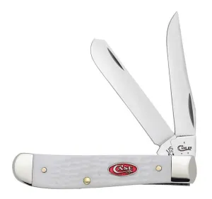 Case Standard Jig White Synthetic Mini Trapper Knife