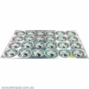 Chef Inox MUFFIN PAN-ALUM 24-CUP PREMIER