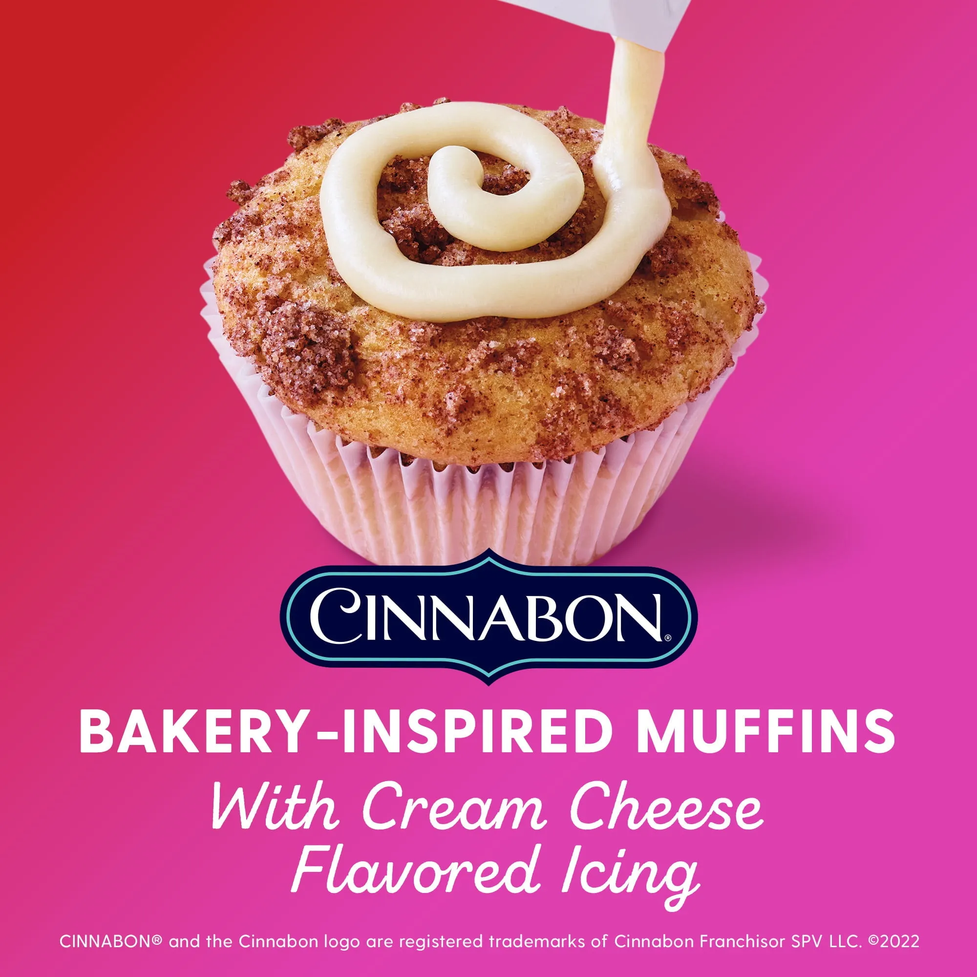 Duncan Hines Epic Cinnabon Bakery Inspired Muffin Kit, 32.42 oz