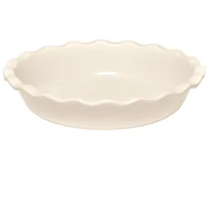 Emile Henry HR Ceramic 1.5L 9-inch Pie Dish Clay