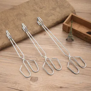 Extra Long Charcoal Clip Tongs