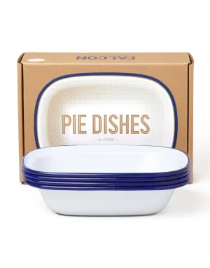 Falcon Enamelware Pie Dishes Set of 4