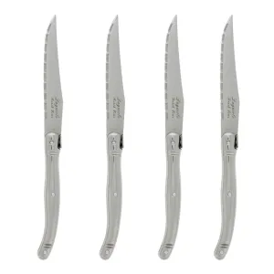 French Home Set of 4 Laguiole Stainless Steel Steak Knives