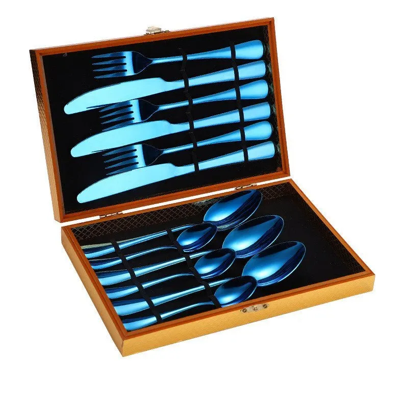 Gift Boxed Stainless Steel Steak Cutlery Set