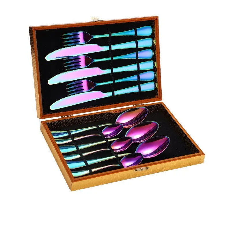 Gift Boxed Stainless Steel Steak Cutlery Set