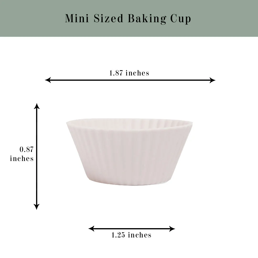 Gift Bundle | Silicone Baking Cups | Designer White