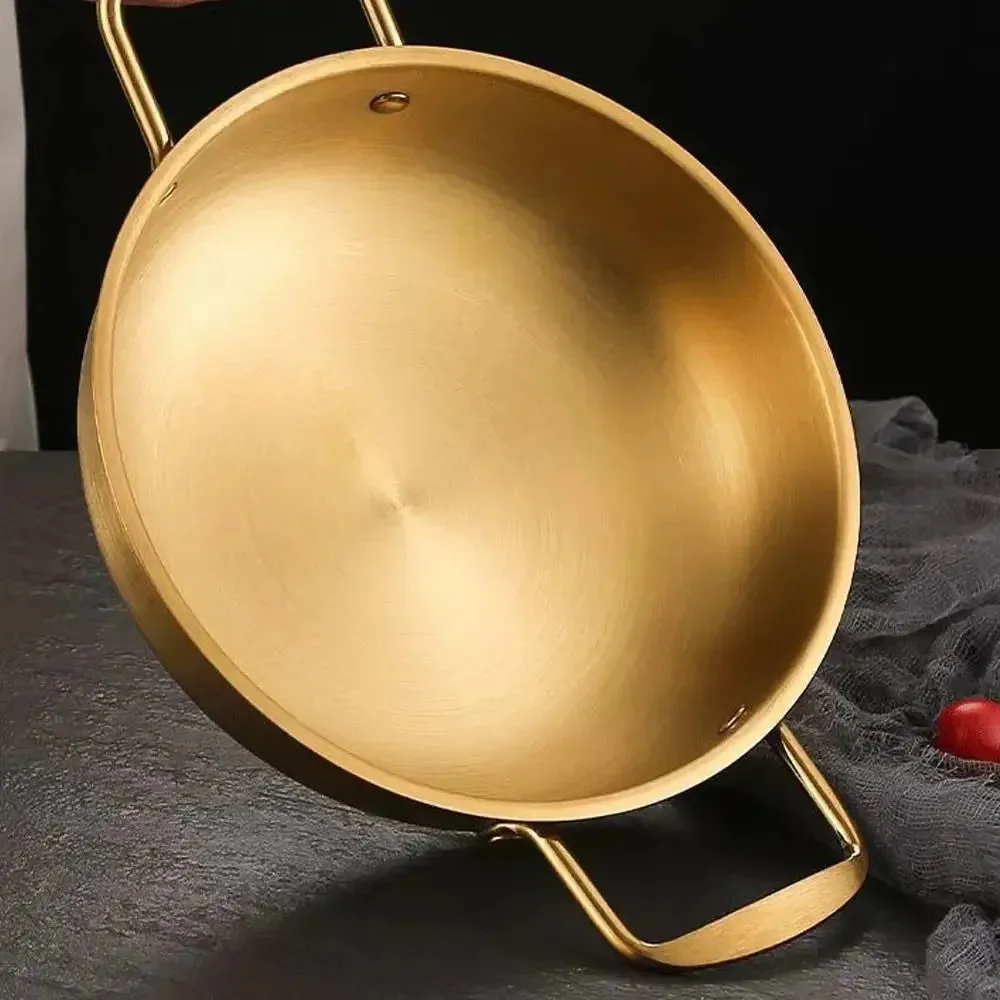 Gold Stainless Steel Pot