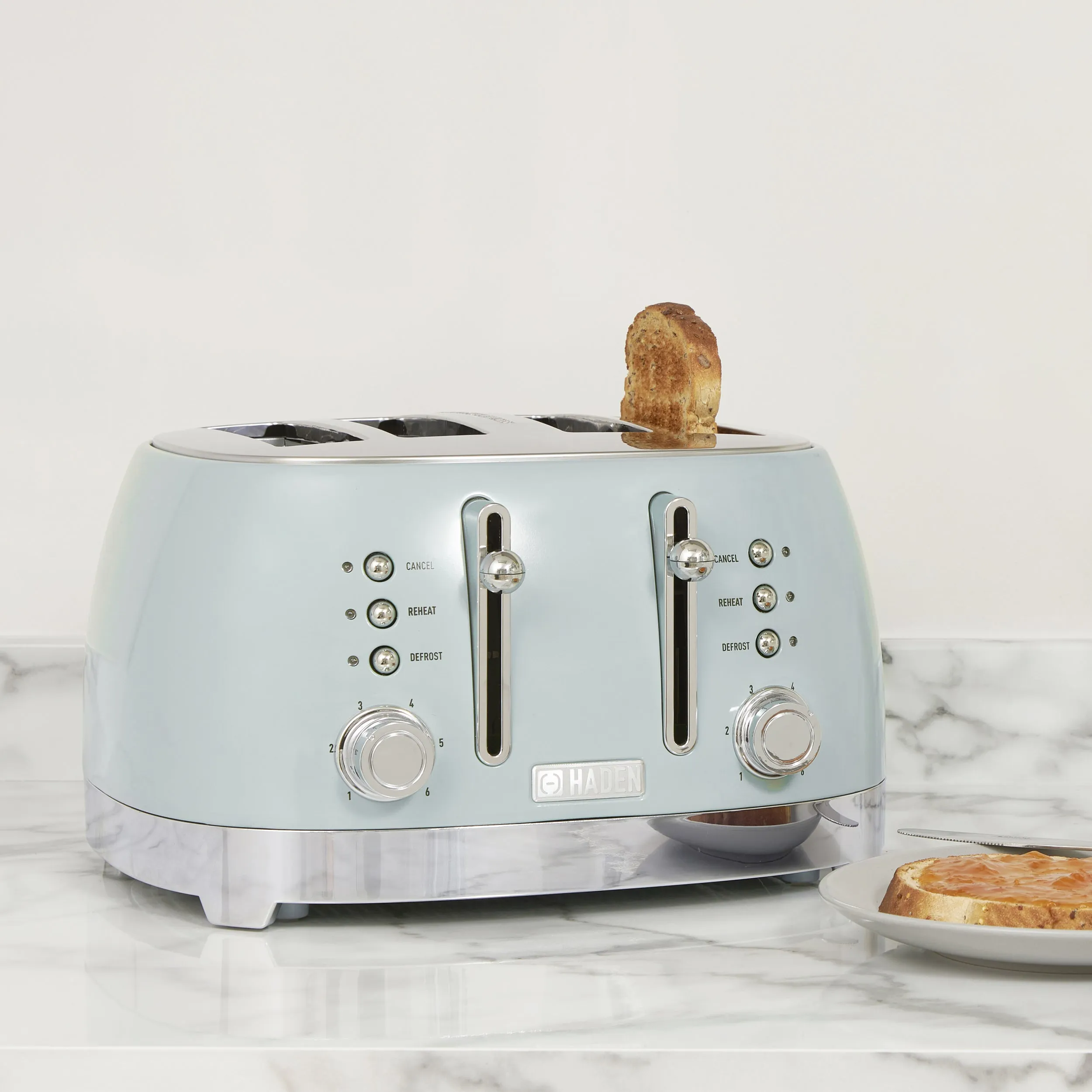 Haden Bristol Sage 4 Slice Toaster