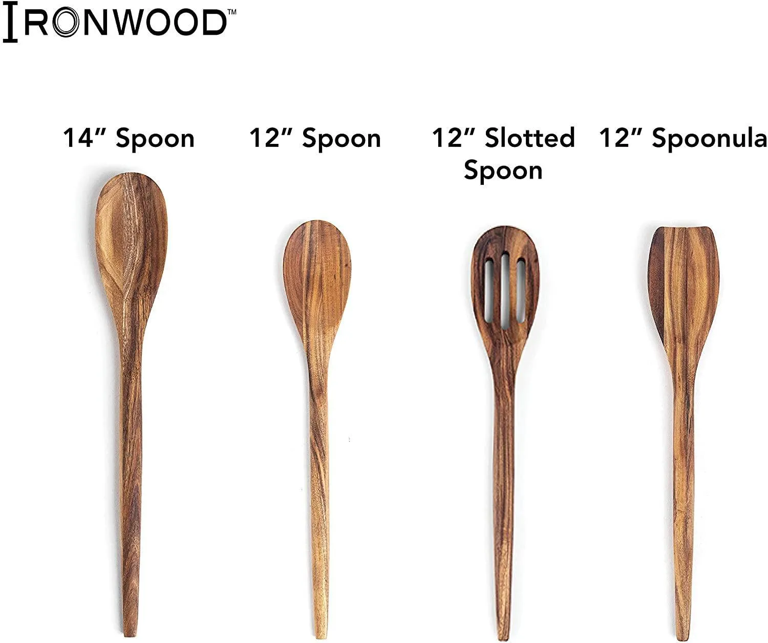 Ironwood Wilmington Long Spoon - 14" (Acacia)