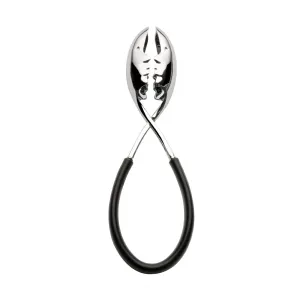 Kiss Black Tongs in Silver