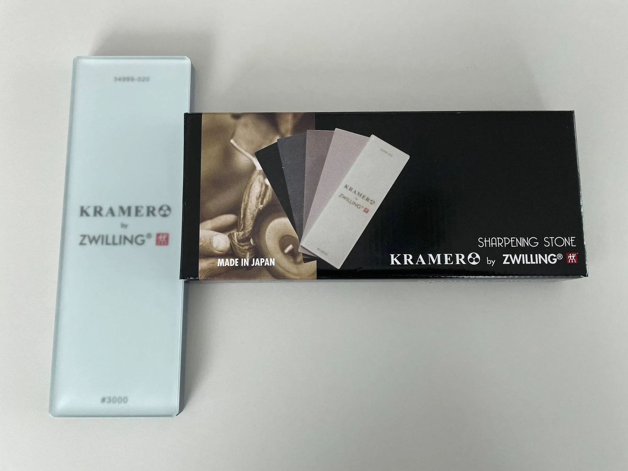 Kramer by Zwilling Sharpening Glass Stone, 3000 Grit