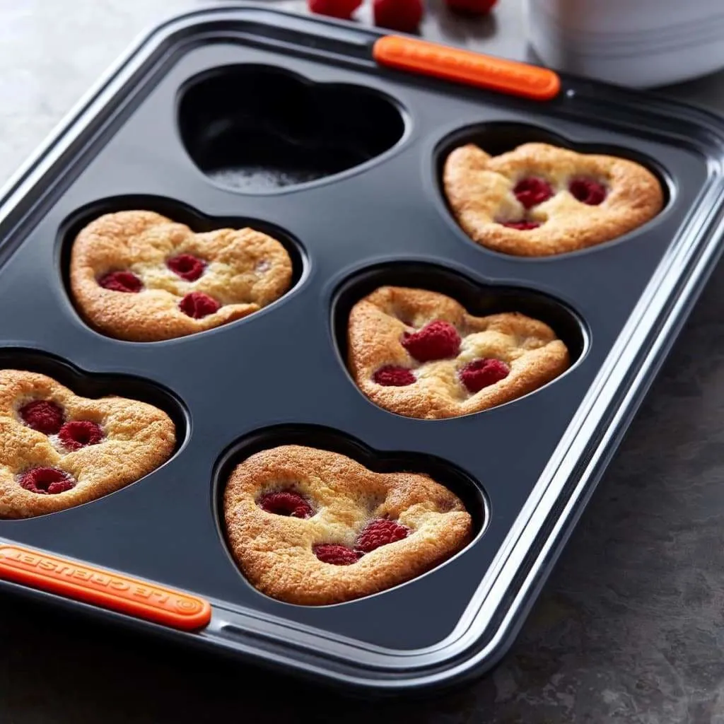 Le Creuset 6 Cup Heart Tray