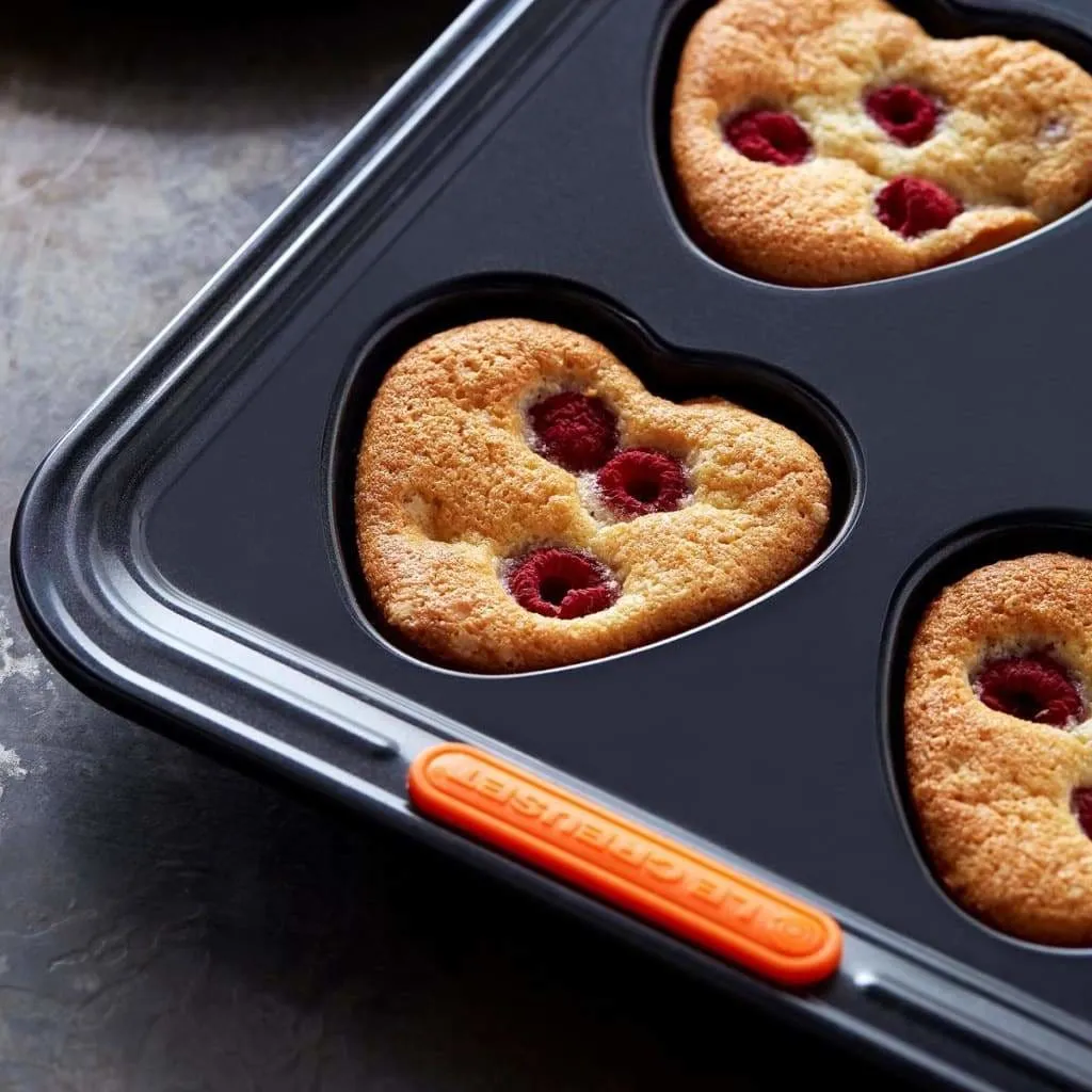 Le Creuset 6 Cup Heart Tray