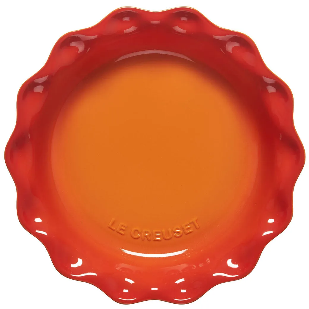 Le Creuset Heritage Stoneware Pie Dish, 9"