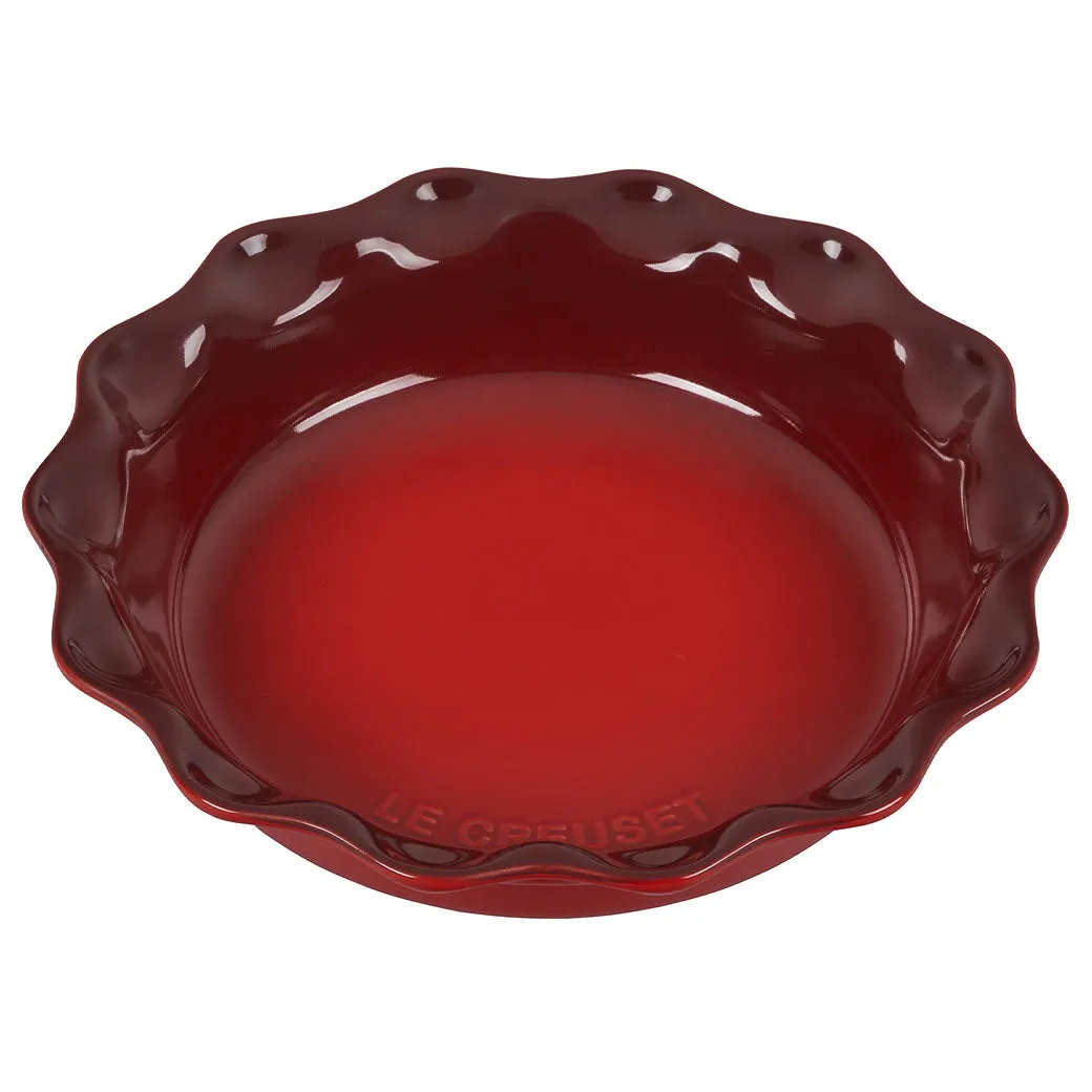 Le Creuset Heritage Stoneware Pie Dish, 9"