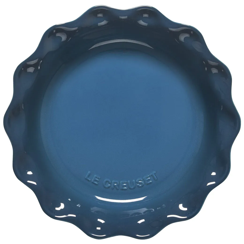 Le Creuset Heritage Stoneware Pie Dish, 9"