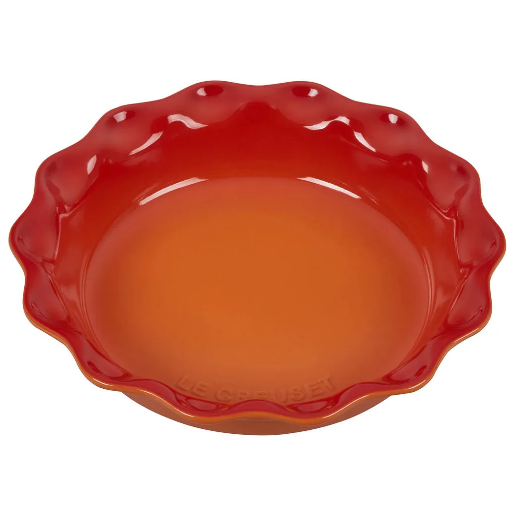 Le Creuset Heritage Stoneware Pie Dish, 9"