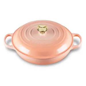 Le Creuset Signature Cast Iron 5-quart Peche Braiser