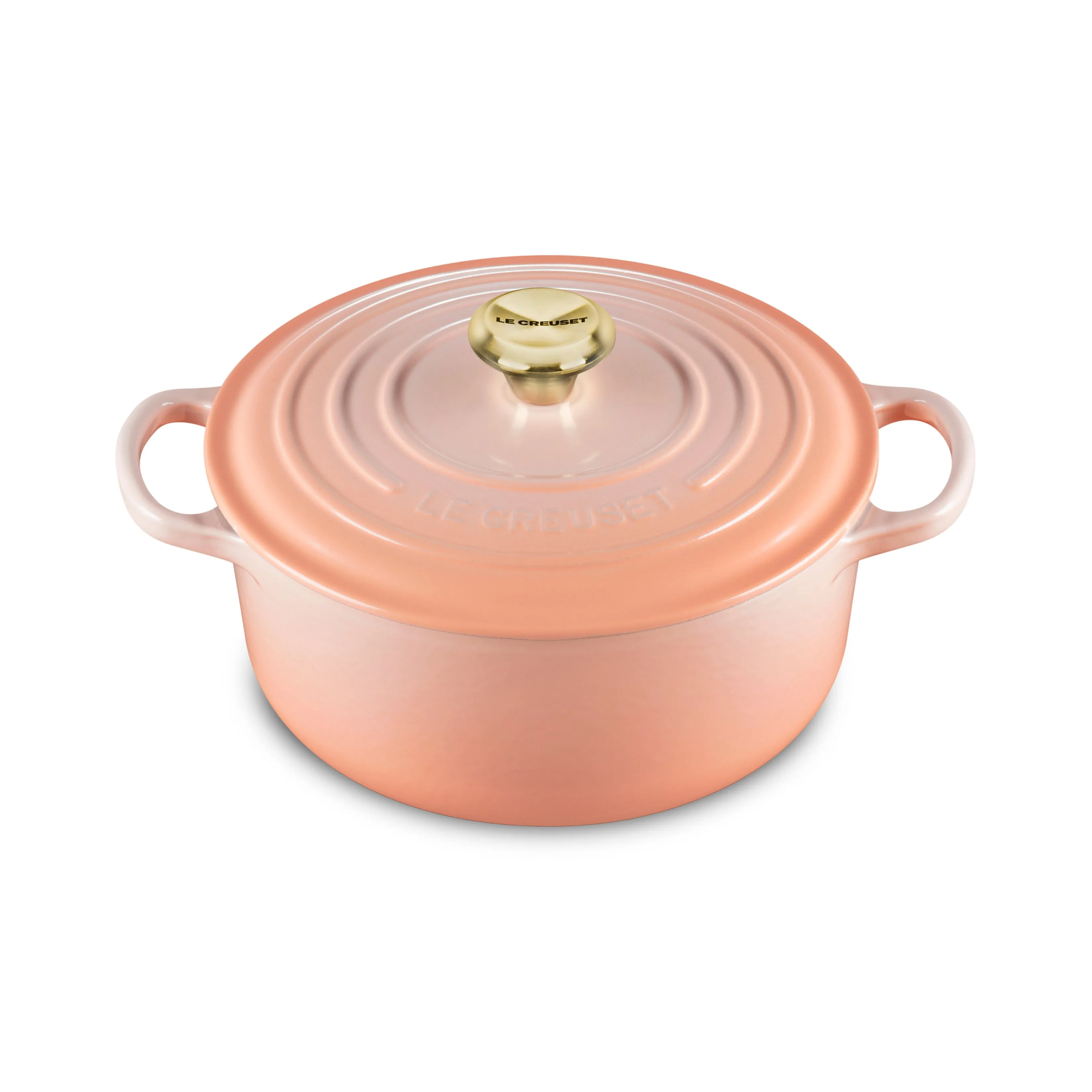 Le Creuset Signature Cast Iron 5.5-quart Peche Round Dutch Oven