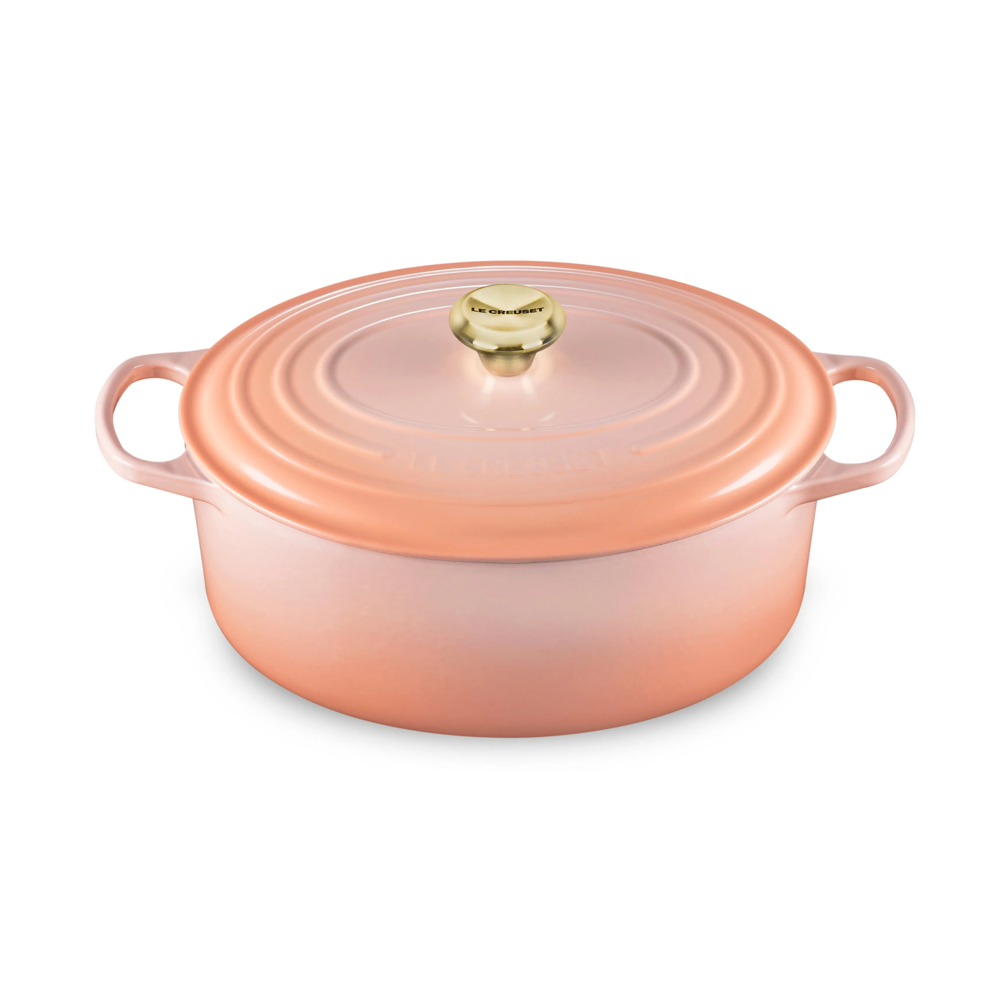 Le Creuset Signature Cast Iron 6.75-quart Peche Oval Dutch Oven