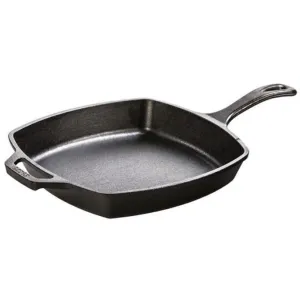 Lodge Logic 10.5-inch Cast-Iron Square Skillet