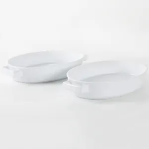 Martha Stewart 2pc Baking Dish Set