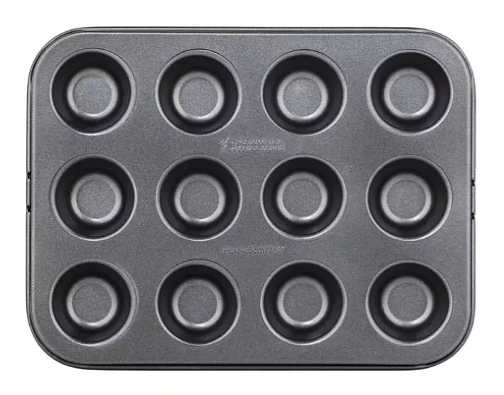 Maxwell & Williams BakerMaker Non-Stick 12 Cup Mini Muffin Pan - Black