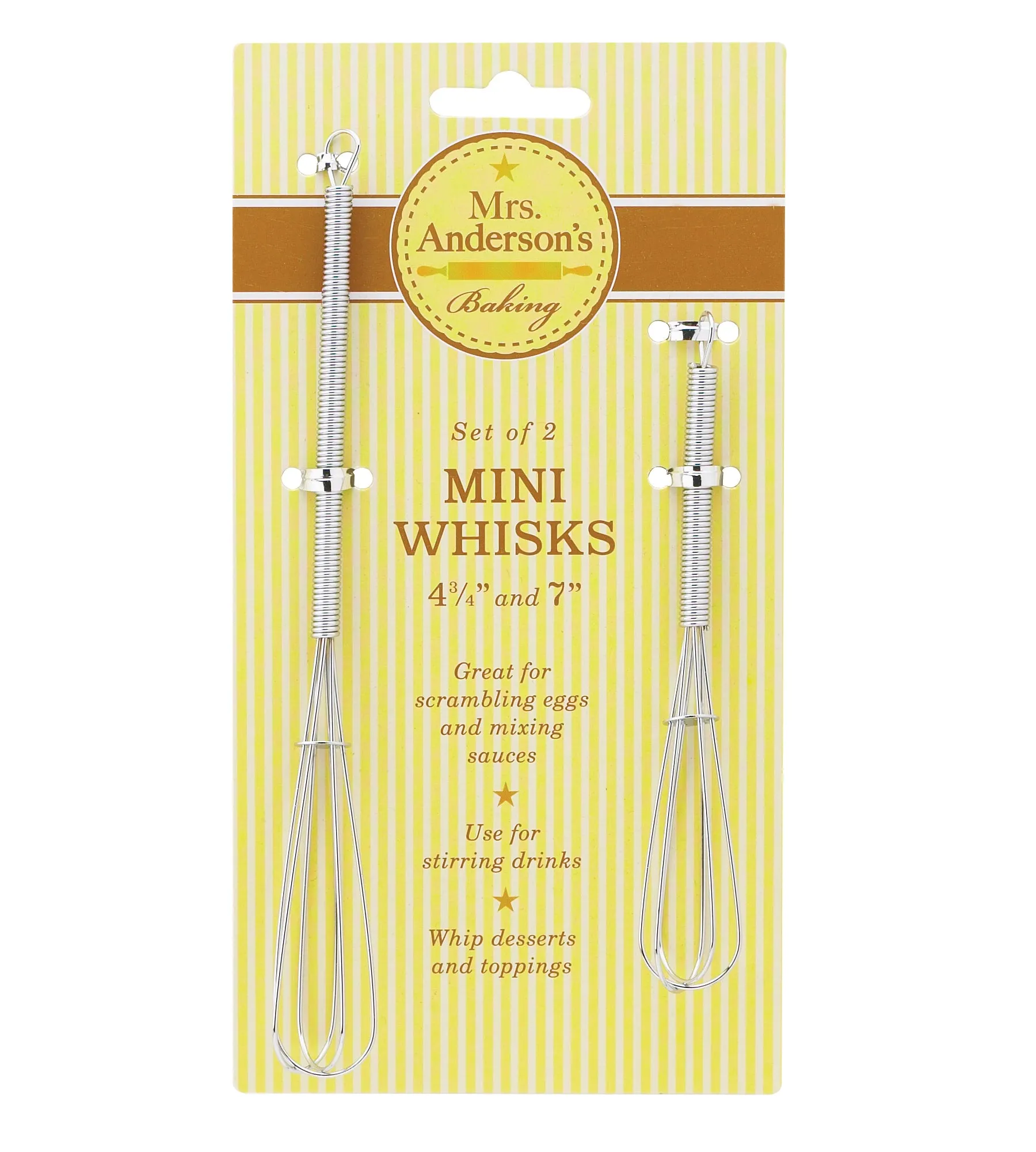 Mrs Anderson's Mini Whisk – Set of 2