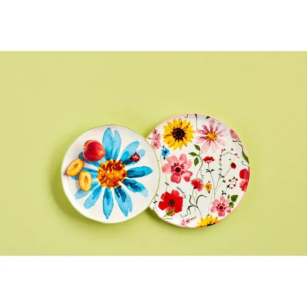 Mud Pie Floral Nested Platter Set