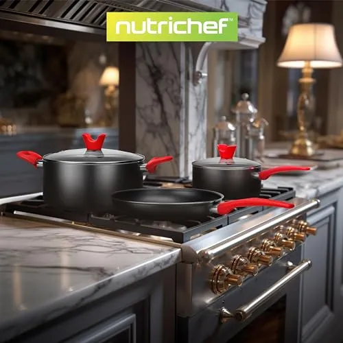 NutriChef 21-Piece Nonstick Cookware Set (New)