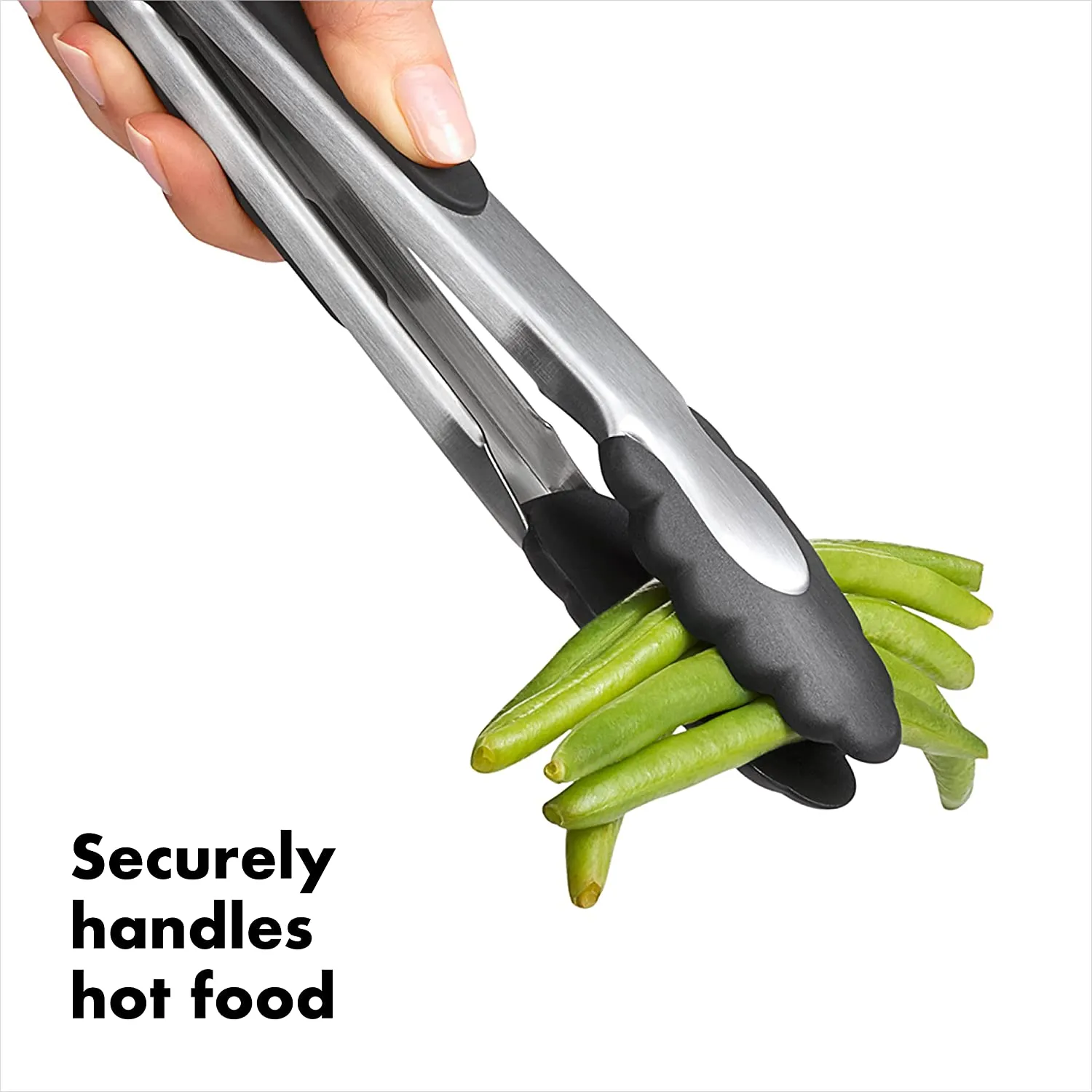 OXO GG 9IN TONGS WITH NYLON HEADS