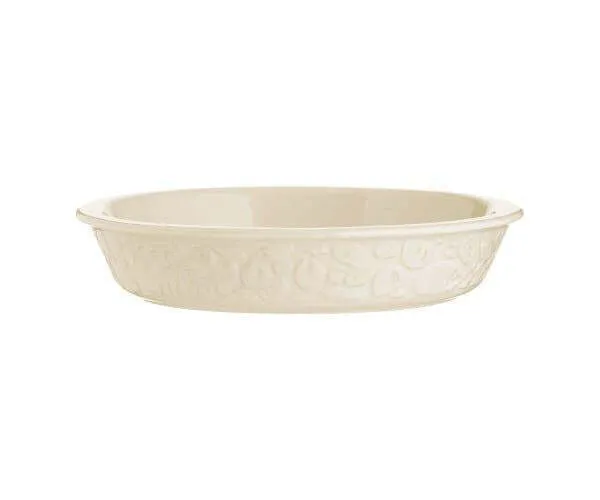 Pie Dish In the Forest Cream