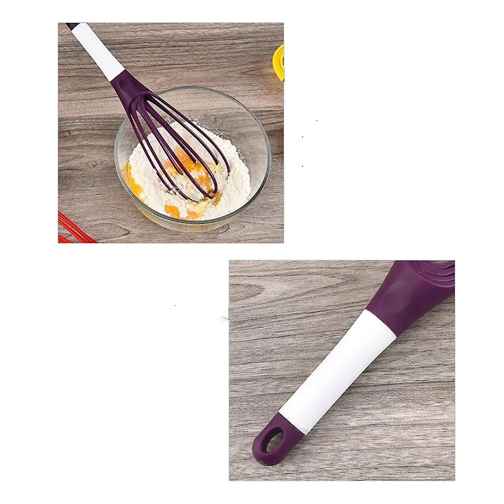 Rotating Heat Resistant Silicone Egg Whisk Ib-128