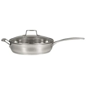 Scanpan Impact 11-inch Stainless Steel Saute Pan with Lid