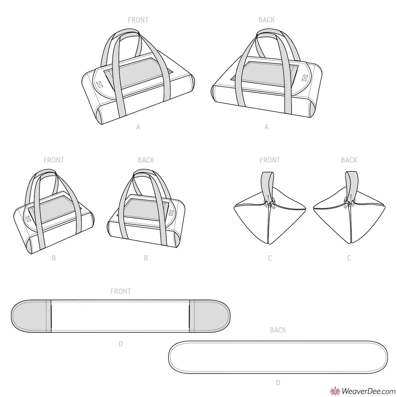 Simplicity Pattern S9522 Casserole Carriers, Pie Holder & Double Oven Mitt