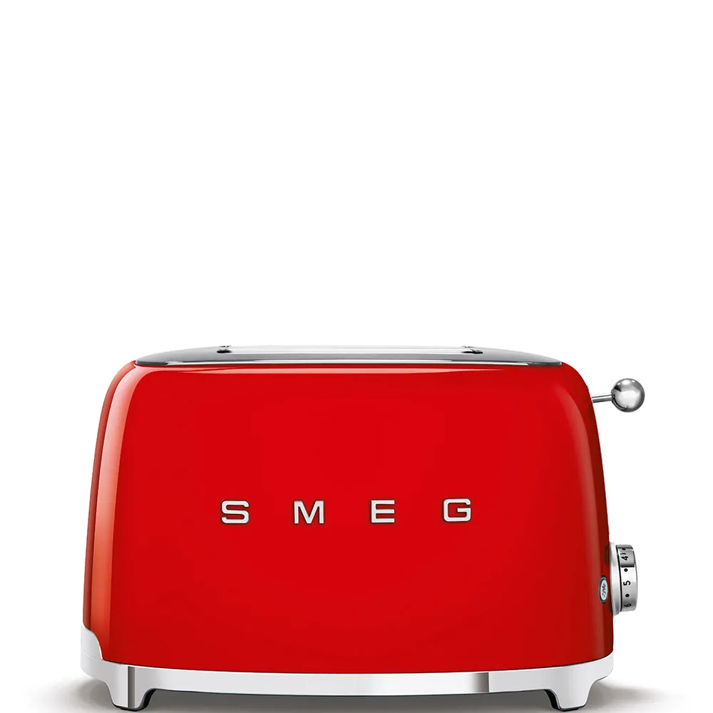 Smeg 50's Retro Style 2 Slice Toaster | Red